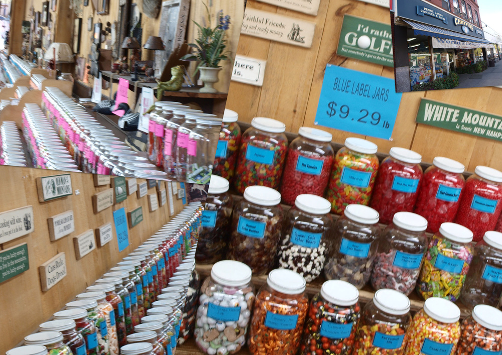 World's Longest Candy Counter in Littleton, New Hampshire