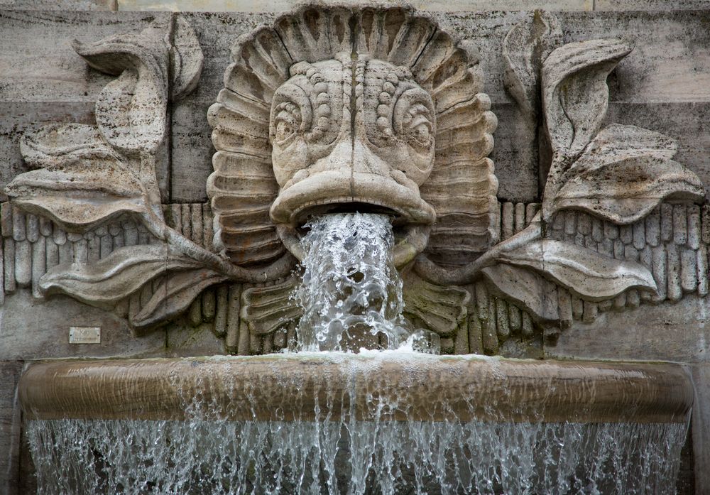 Worms - Ludwigsdenkmal - Detail