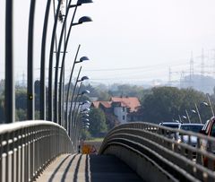 Worms - Neue Rheinbrücke auf dem Weg nach Hessen