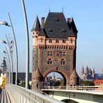 Worms - Neue Rheinbrücke auf dem Weg nach Worms (II)