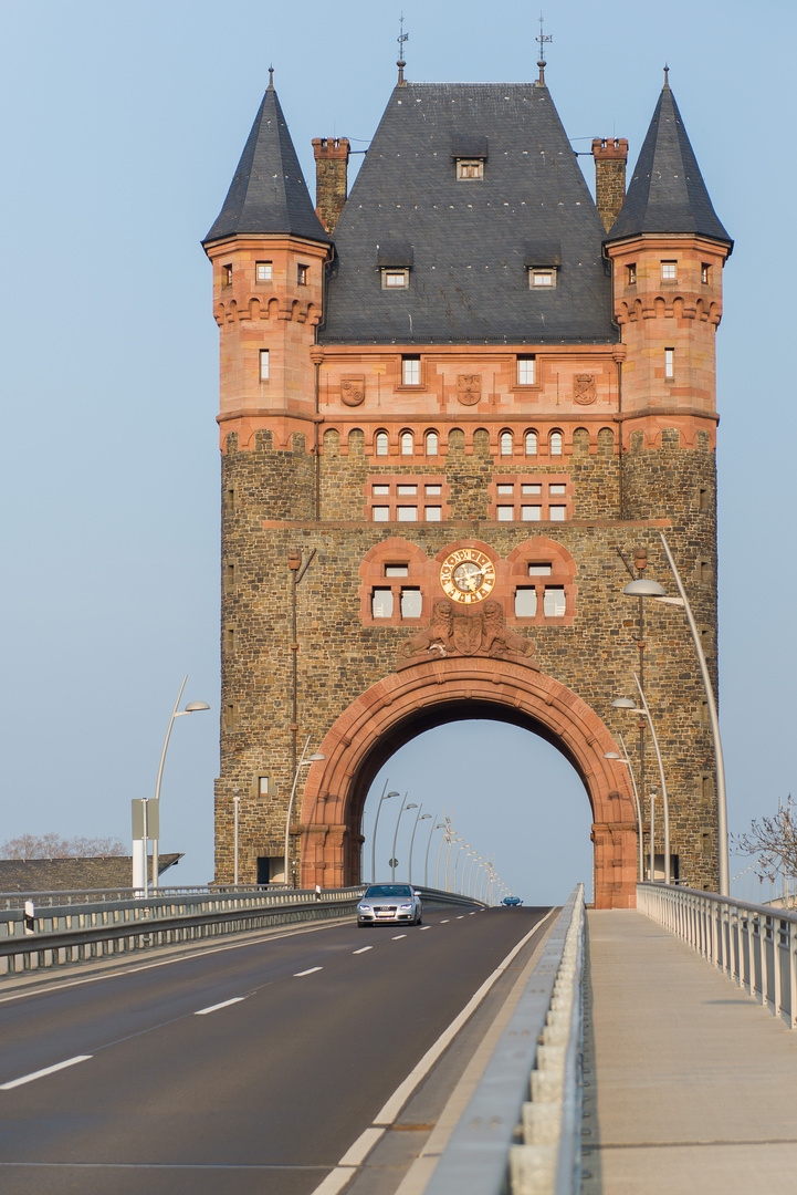 Worms Rheinbrücke Nibelungen Tor