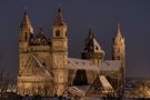 Wormser Dom mit Schnee - selten von Stefan Weißmann