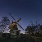 Worpsweder Mühle bei Nacht