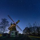 Worpsweder Mühle bei Nacht