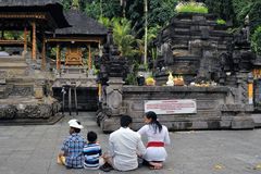 Worshipper in Pura Tirtha Empul