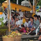 Worshippers at the Odalan festival