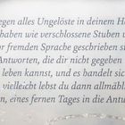 Worte ohne Bild: Rainer Maria Rilke