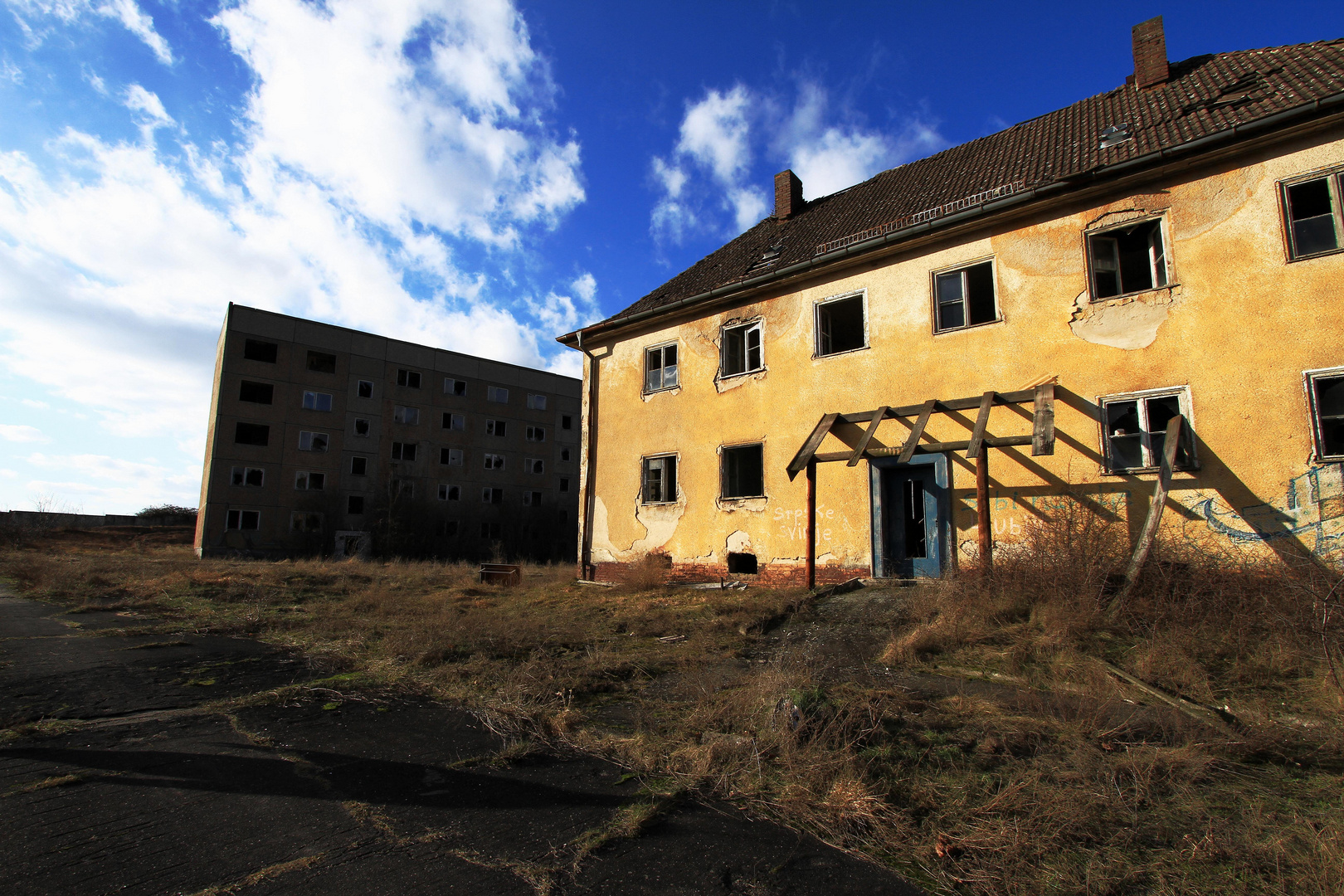 wortwörtlich eine echte Geisterstadt