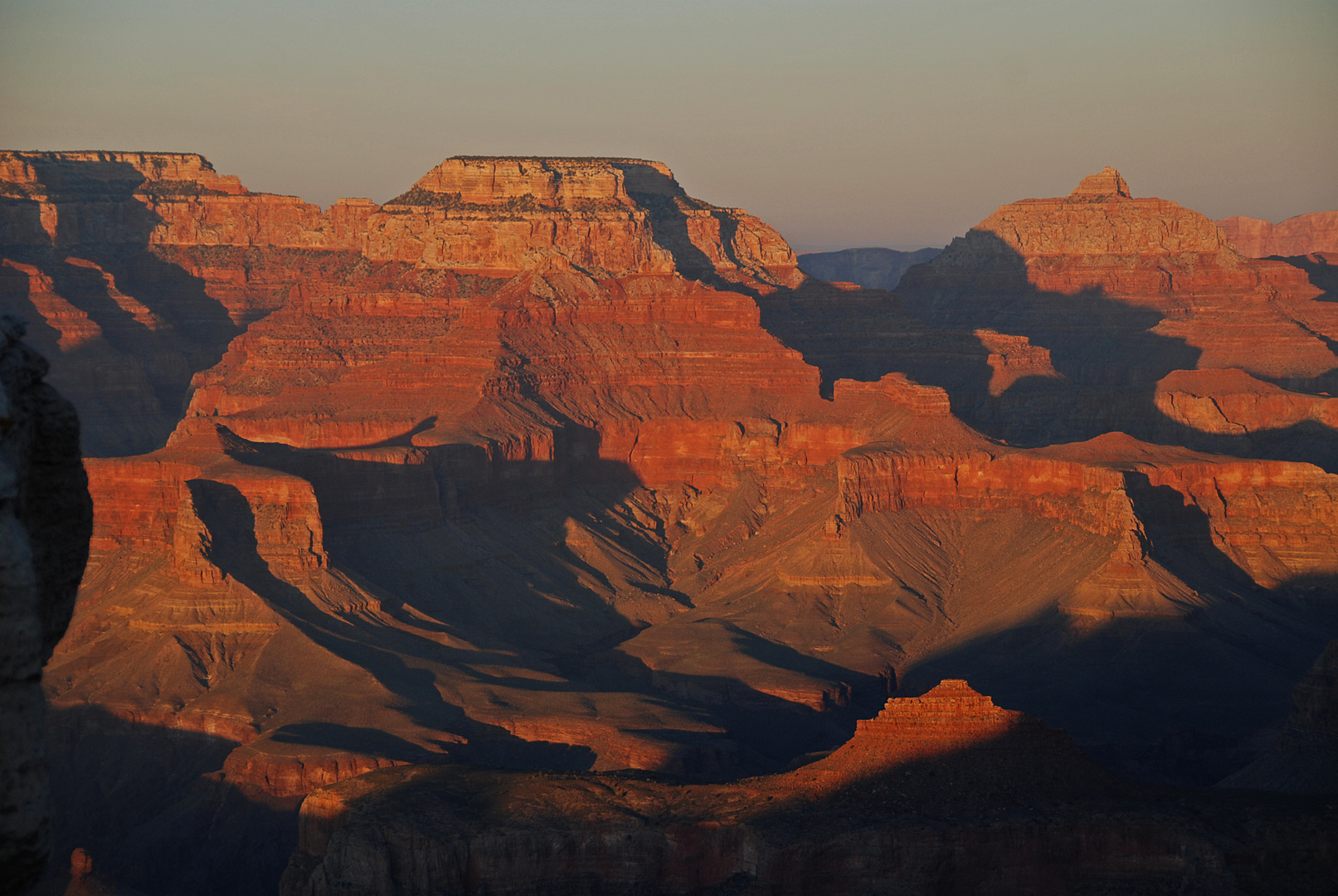 Wotans Throne and the Vishnu Temple, Grand Canyon