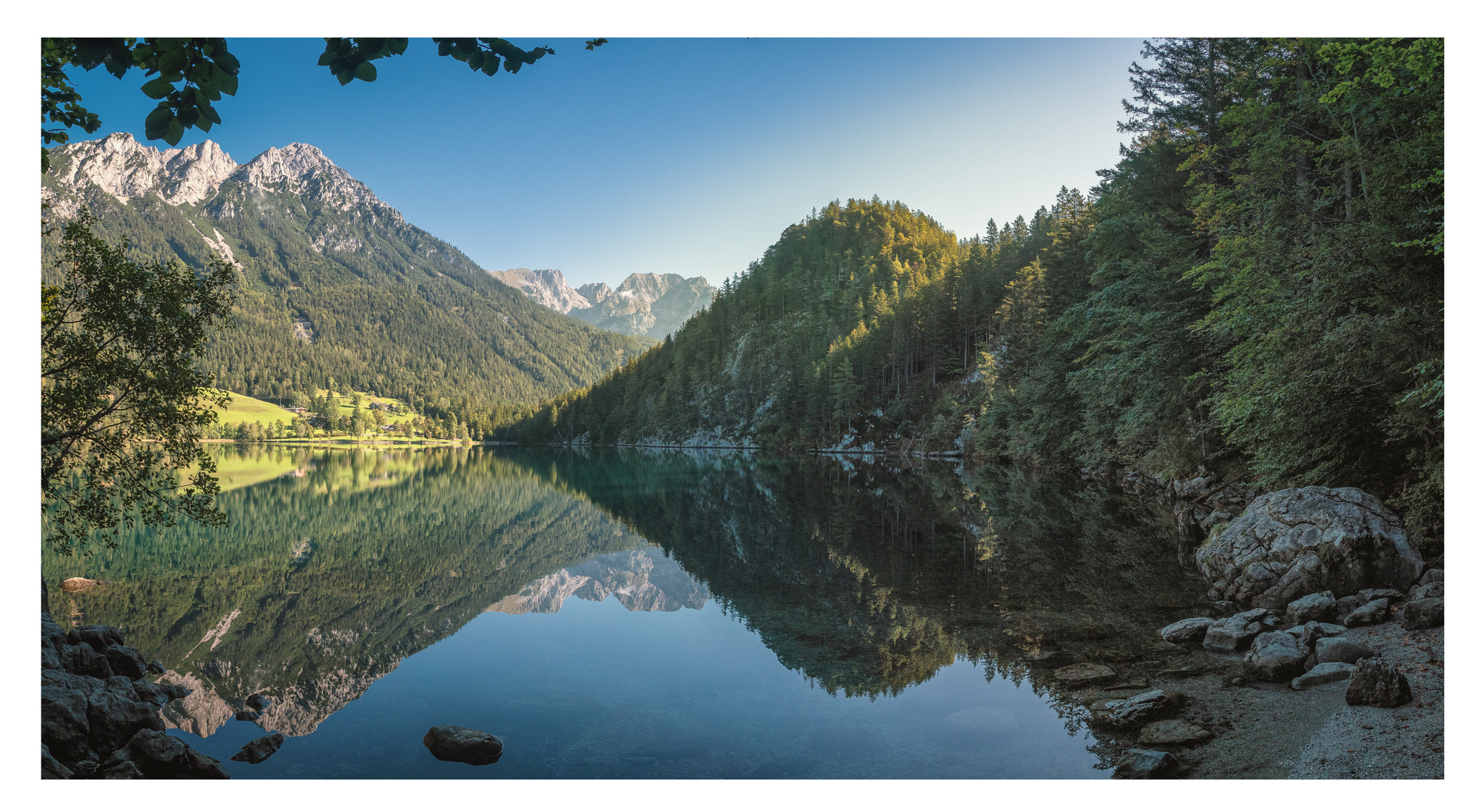 Wow, ist der schön, der Hintersteinersee