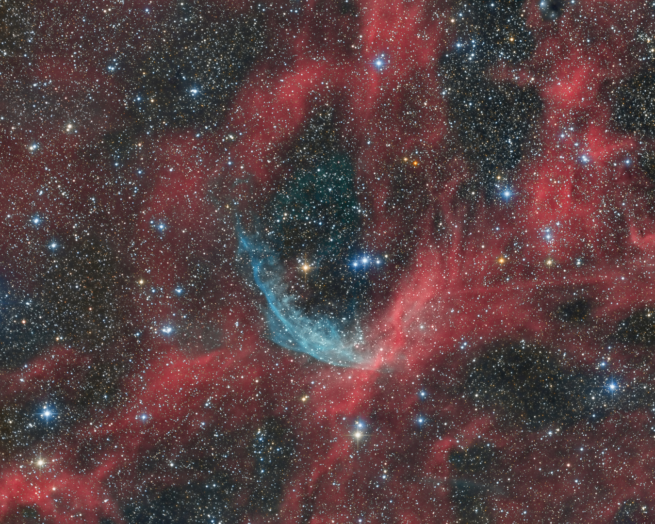 WR 134 eine kosmische Hitzewelle Foto & Bild astrofotografie