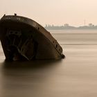 Wrack am Falkensteiner Ufer