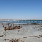 Wrack am Strand bei Lüderitz