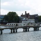 Wrack am zukünftigen Historischen Hafen