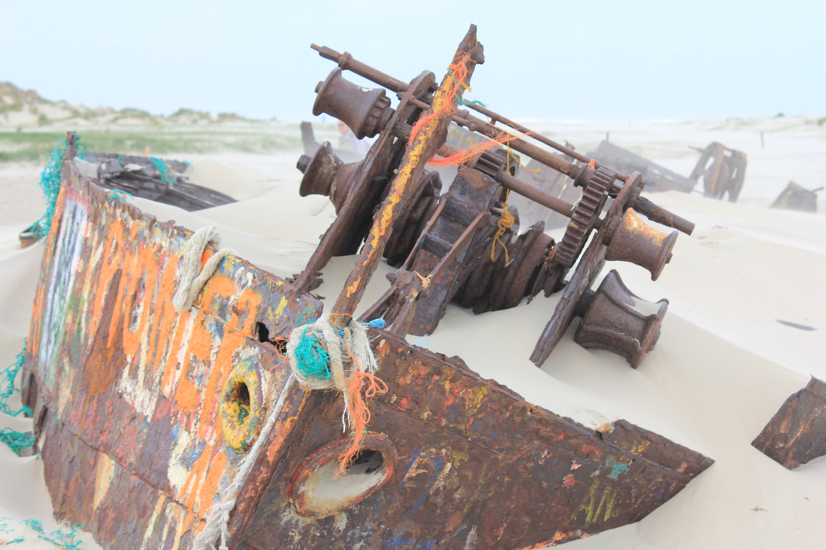 Wrack auf Norderney