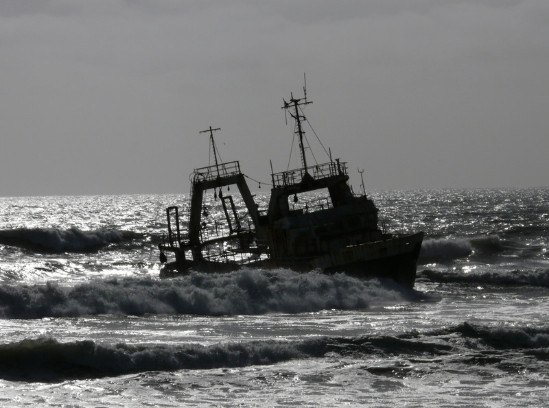 Wrack bei Swakopmund