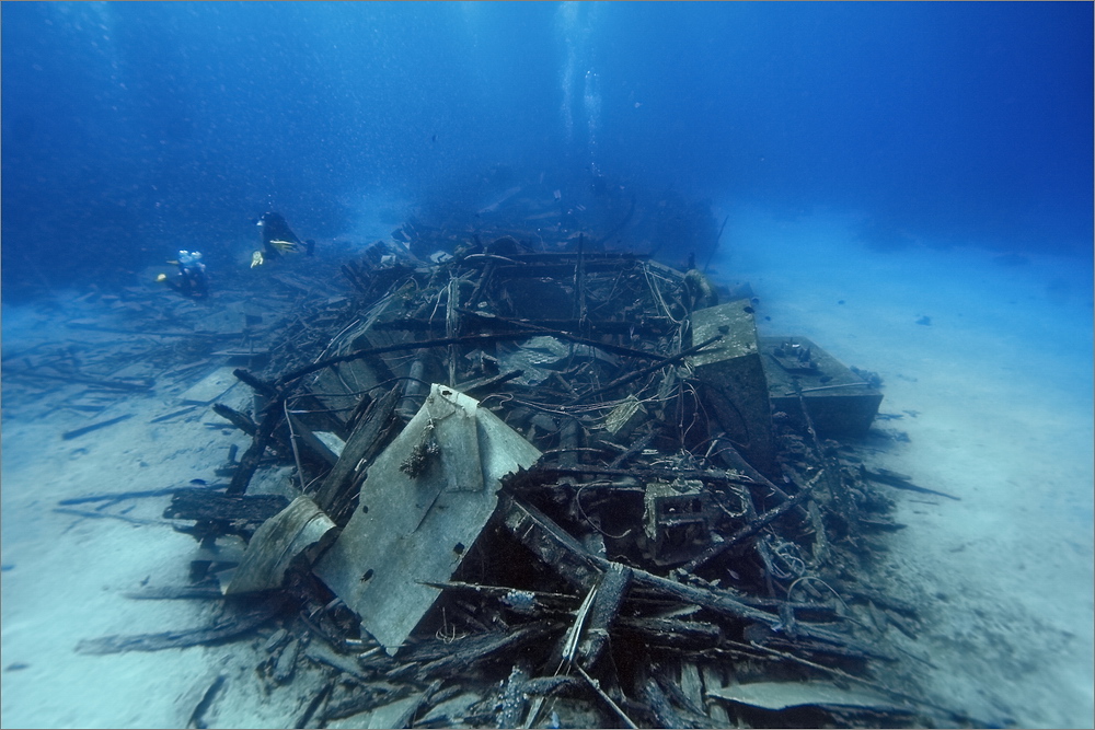 Wrack der LEGEND (ein Safarischiff) bei Shaab Marsa Alam