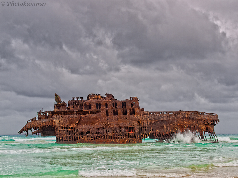 Wrack der Santa Maria vor Boavista