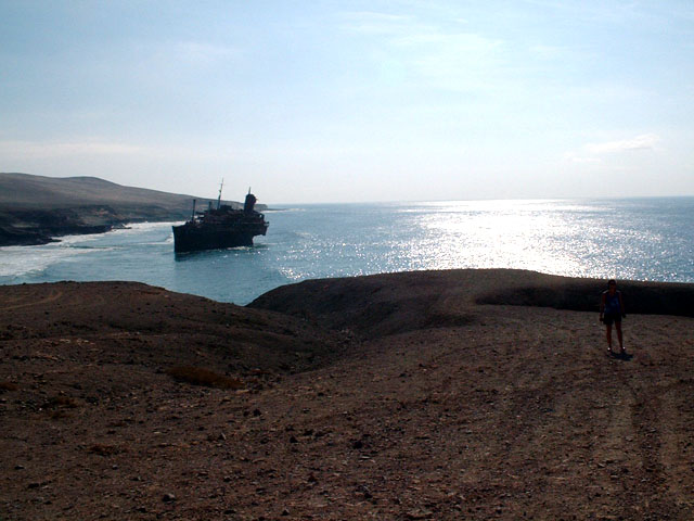 Wrack vor Fuerteventura