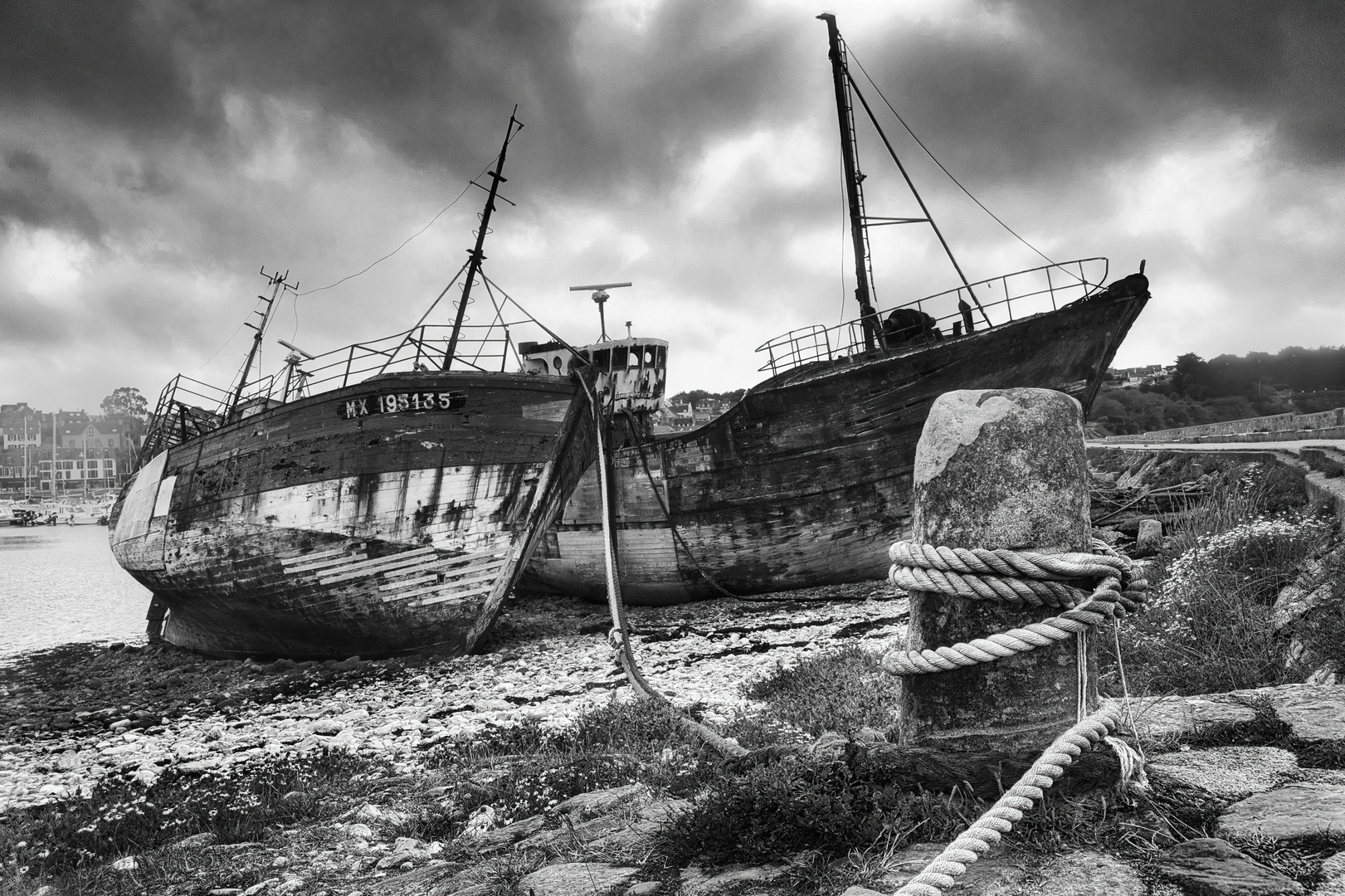 Wracks bei Camaret sur Mer