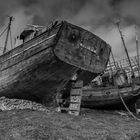 Wracks in der Bucht von Camaret sur Mer