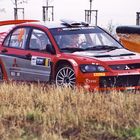 WRC 2005 - Durchsicht - Galli macht sogar beim Fahren seine Späßchen....