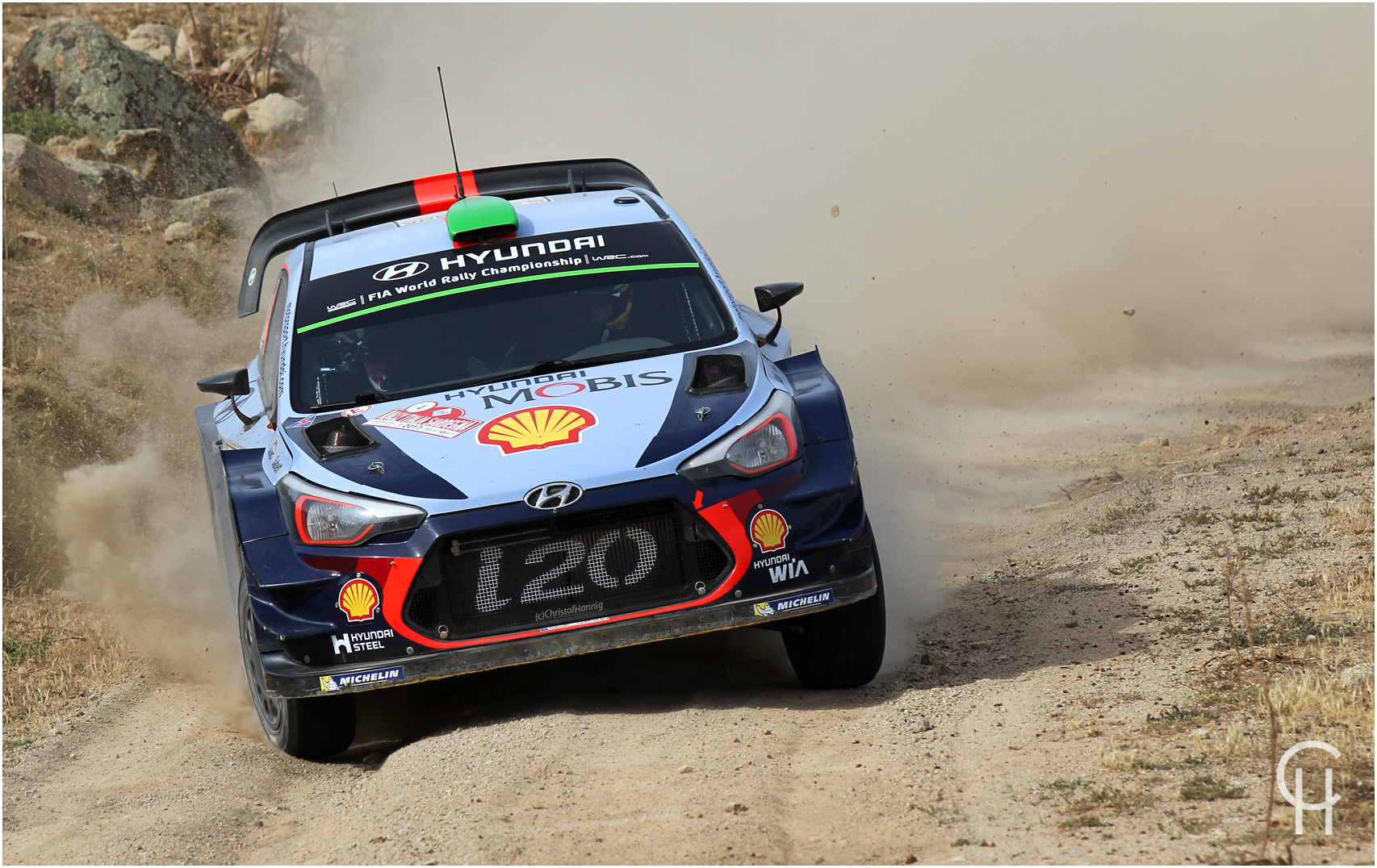 WRC Rally Sardegna - Hayden Paddon / John Kennard - Hyundai i20 WRC New Generation