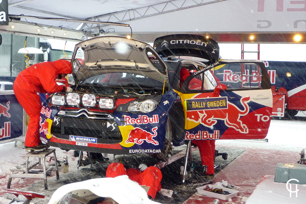 WRC Service Park - Rally Sweden