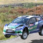 WRC Wales Rally GB 2012 - Jari-Matti Latvala auf dem Sprung zum Sieg
