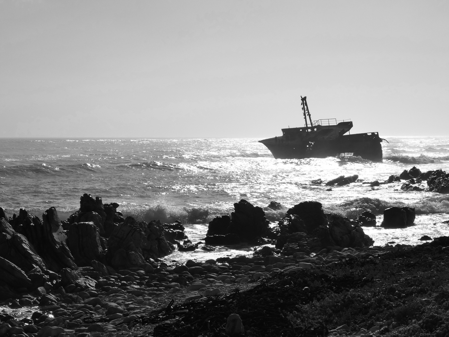 Wreck at the end of the world