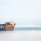 Wreck at the most southern point of Africa