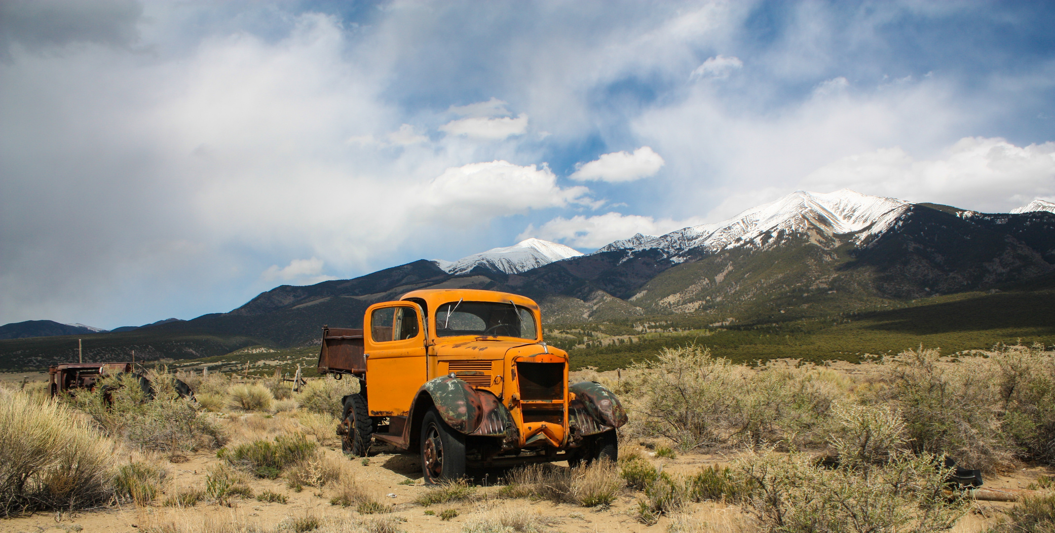 Wrecked Truck