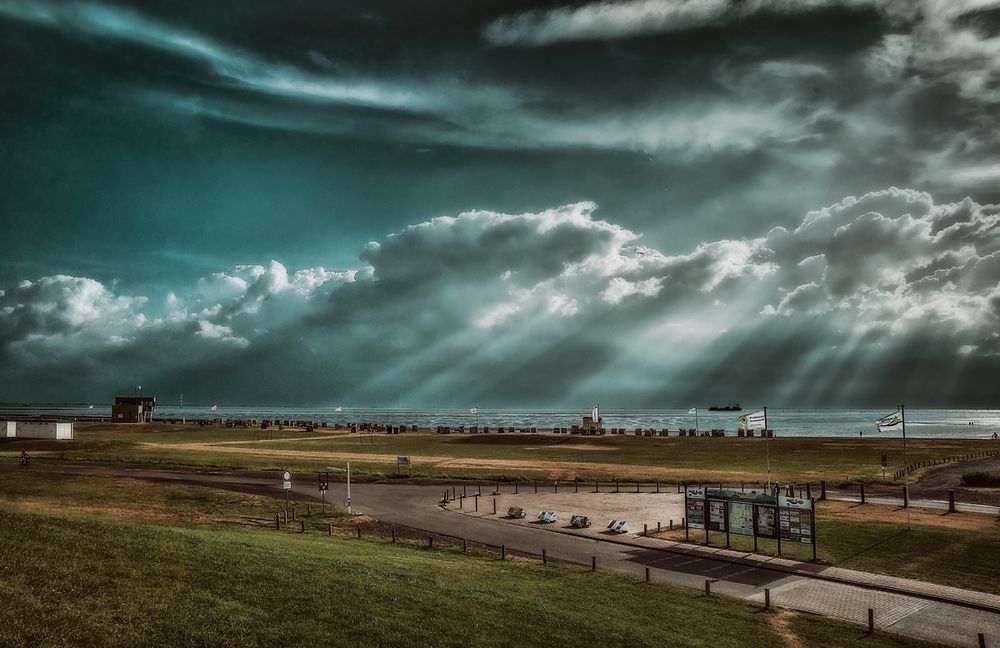 Wremen, 5 Minuten vor dem Regen