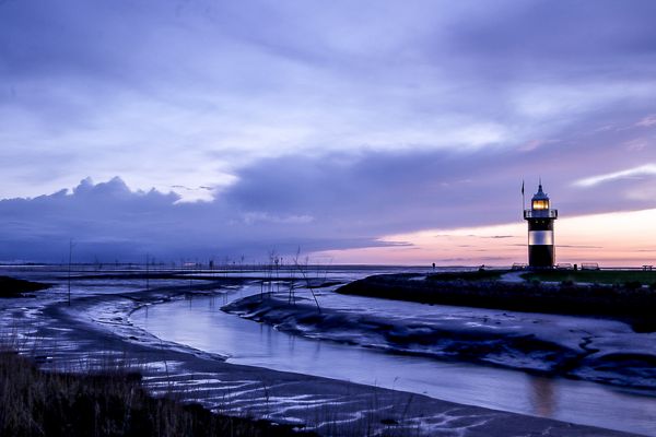 Wremen Leuchtturm kleiner Preusse