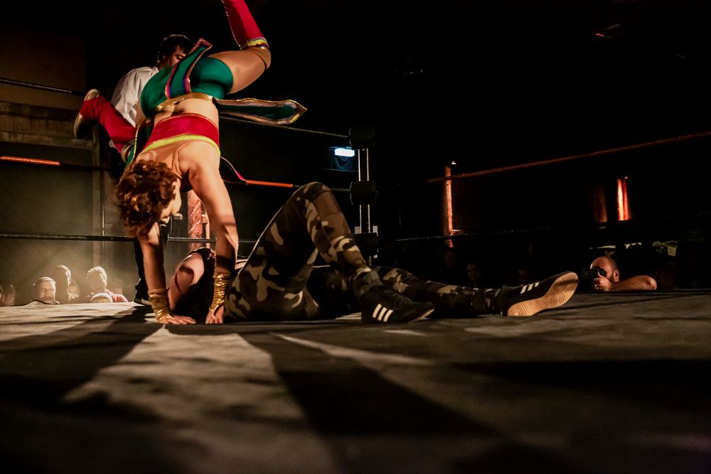 Wrestling im Hafenschuppen 6