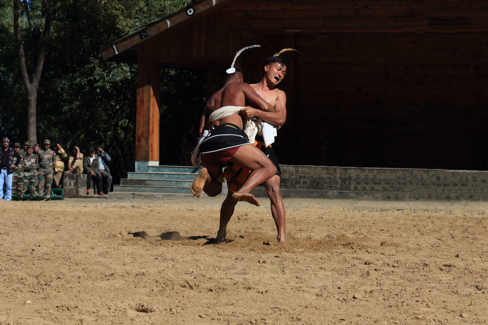 Wrestling im Nagaland