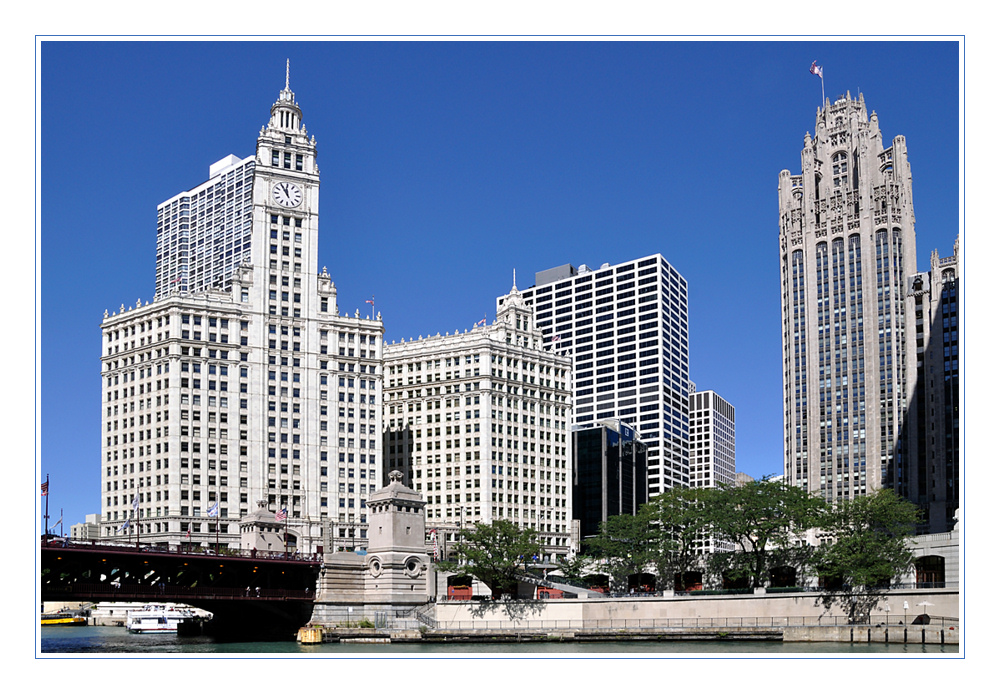 Wrigley Building und Tribune Tower