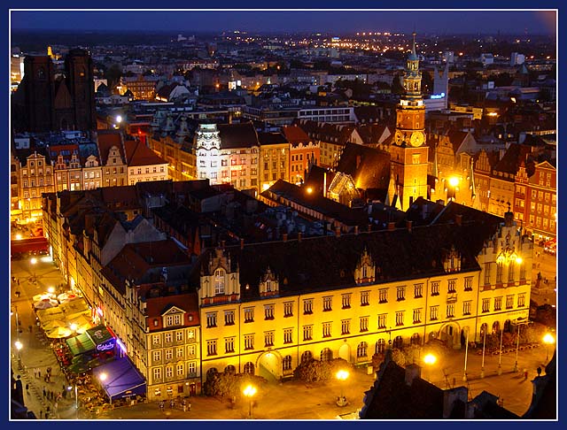 Wroclaw at night