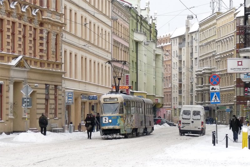 Wroclaw: Der Winter ist da und die 102Na müssen verstärkt fahren