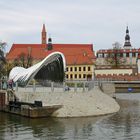 Wroclaw mit Metallspiegelbau