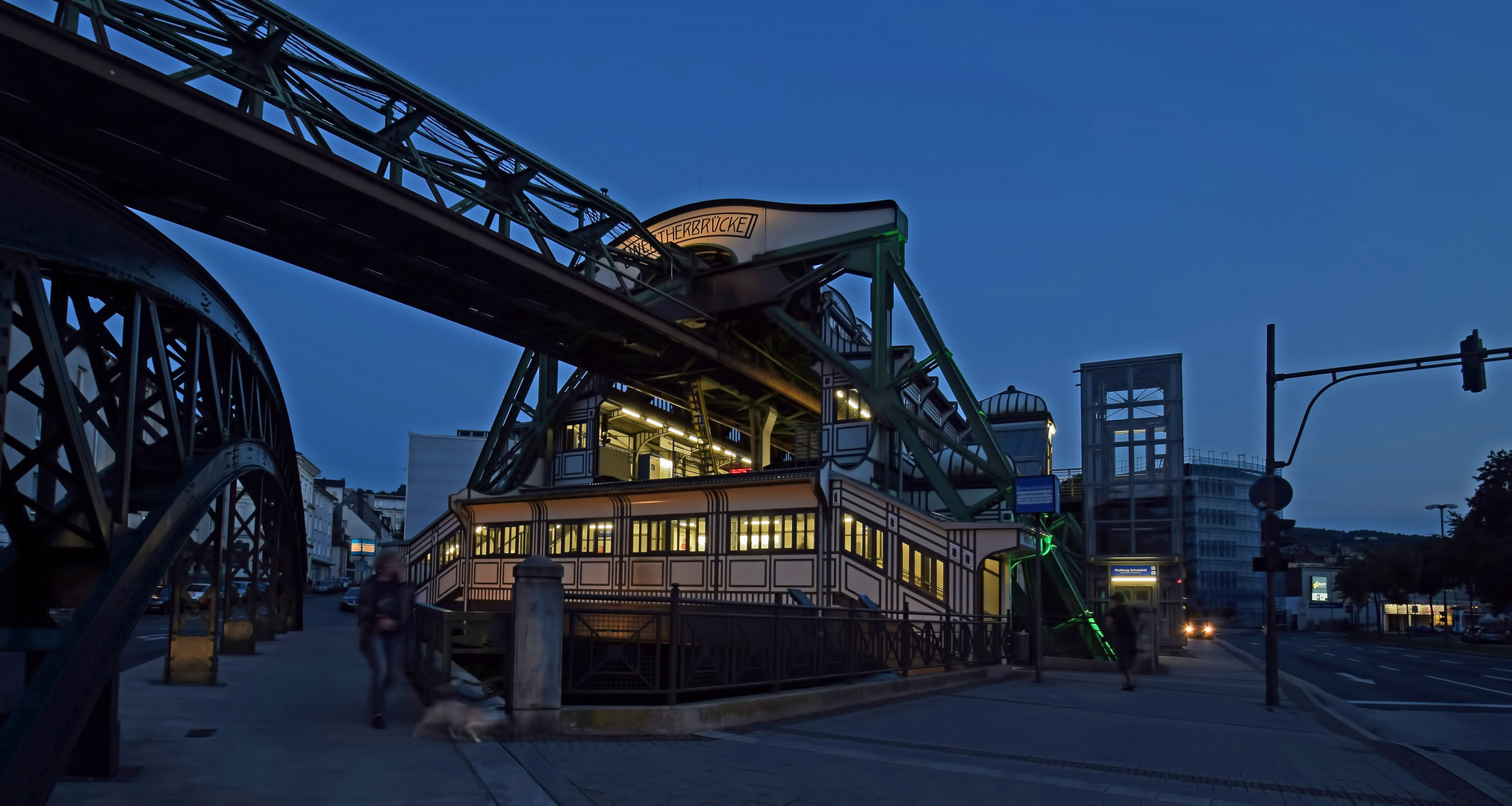 W'tal [902] Schwebebahn (133) Werther Brücke