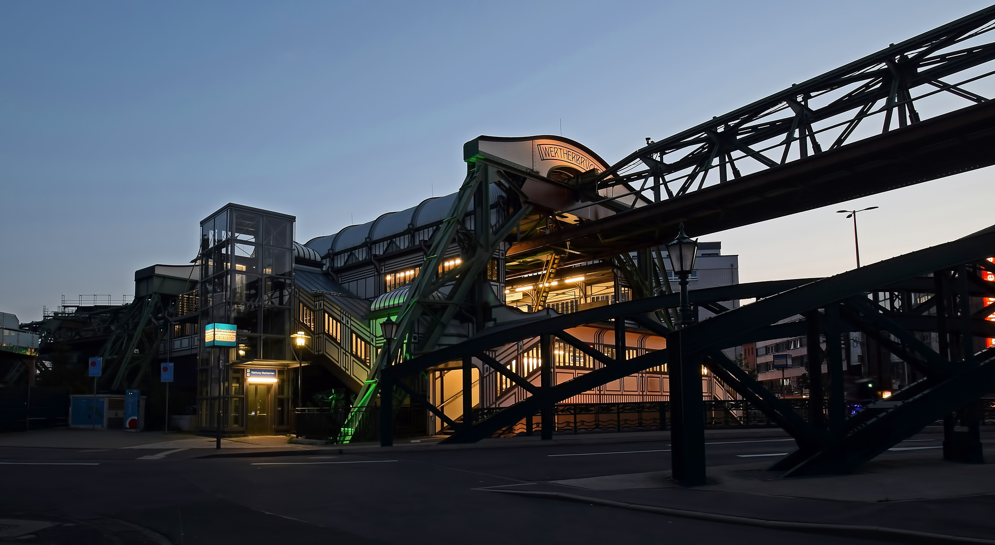 W'tal [909] Schwebebahn (138) Werther Brücke