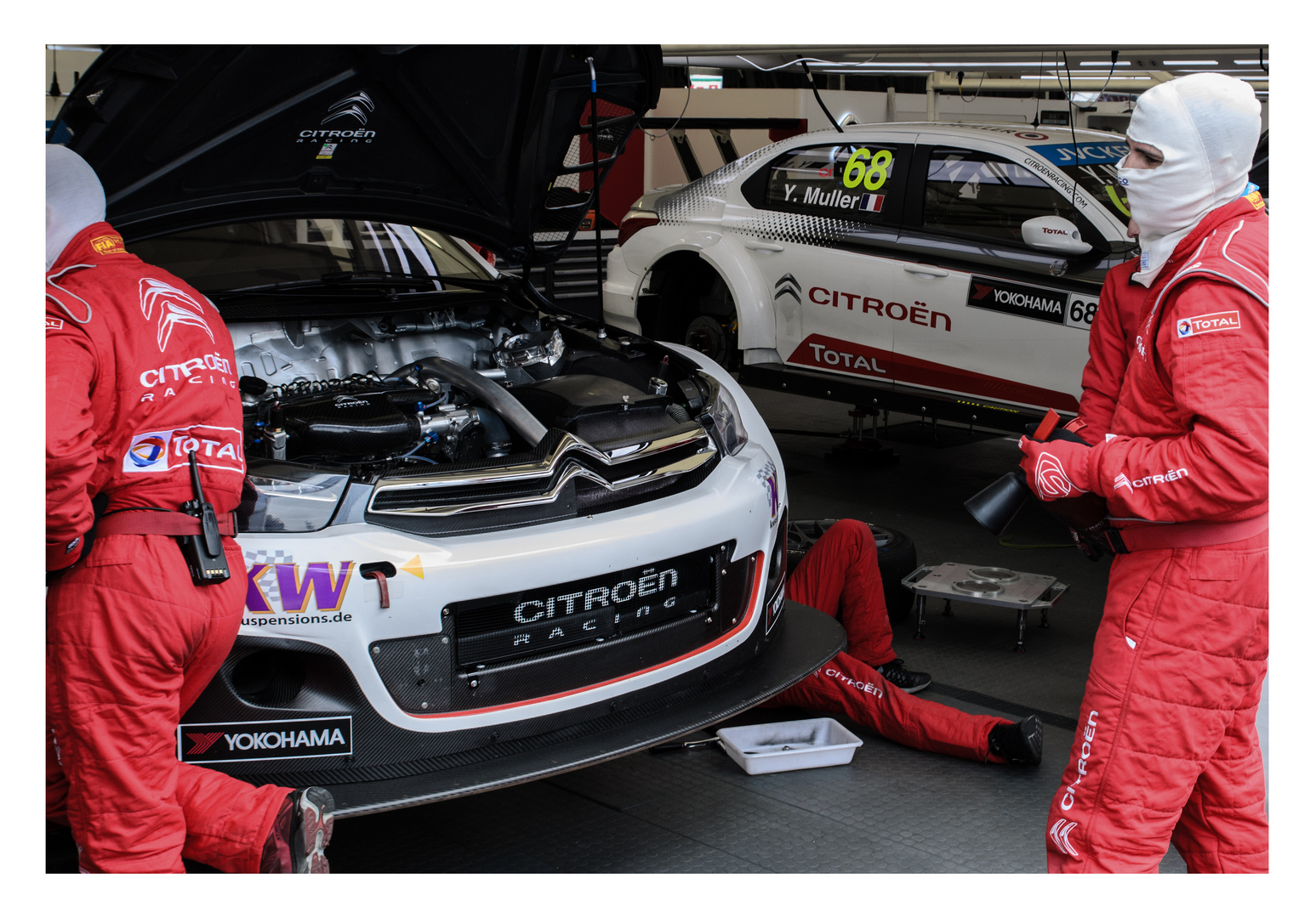 # WTCC # Citroen Racing at work