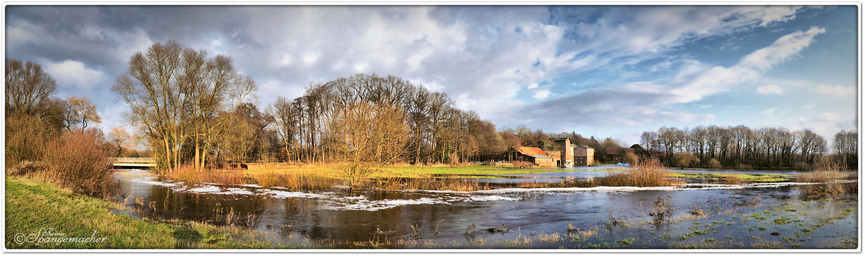 Wümme-Wehr & Wassermühle