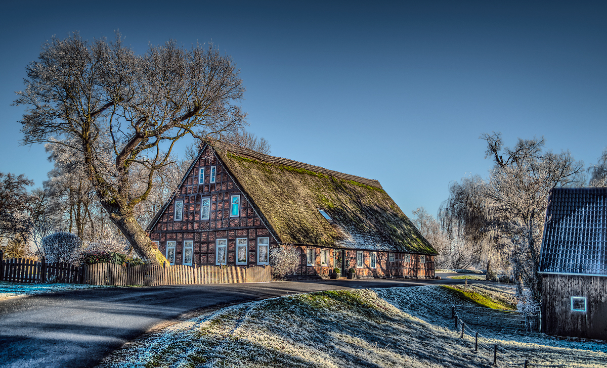 Wümmedeich im Niederblockland