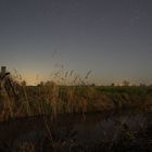 Wümmewiesen bei Nacht