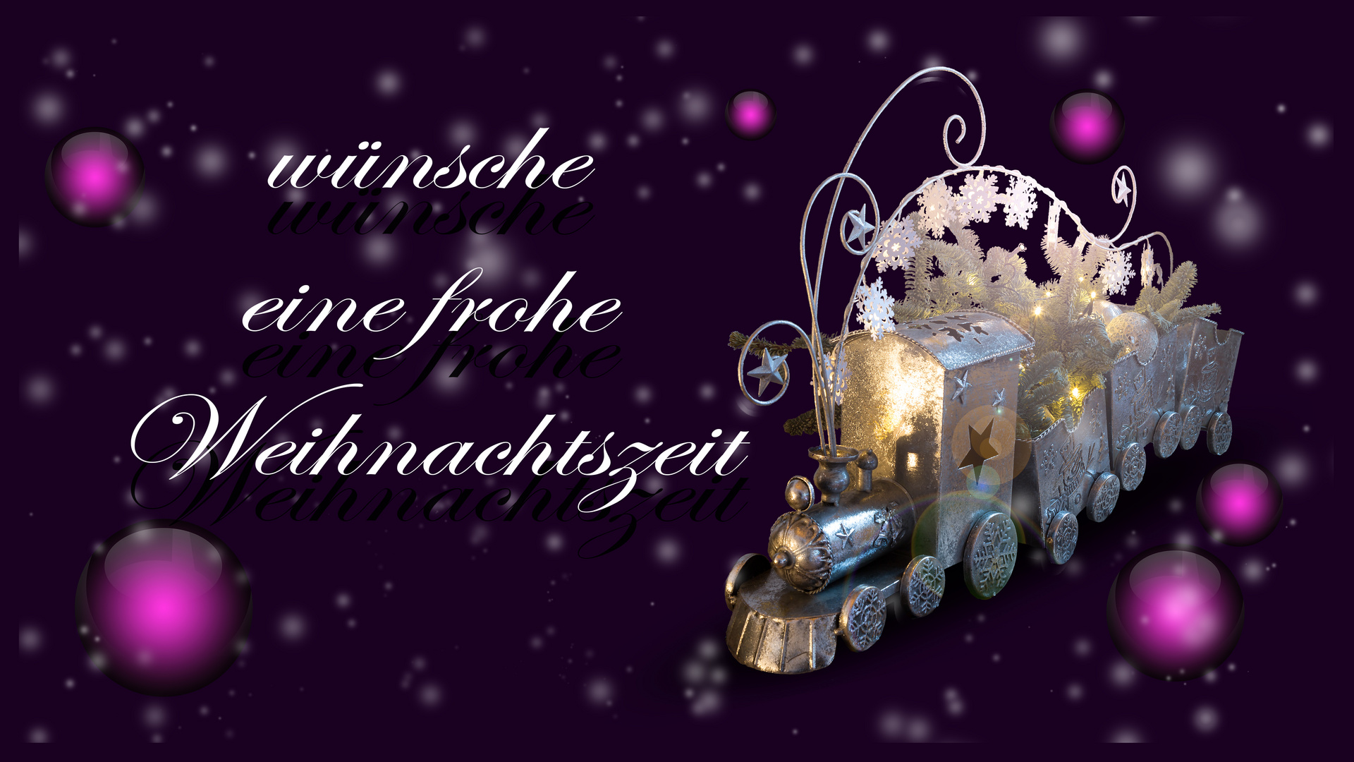 wünsche eine frohe Weihnachtszeit