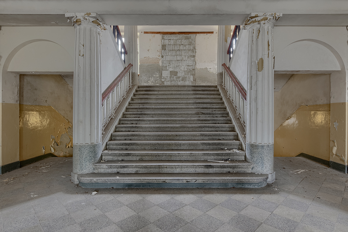 Wünsdorf Haus de Offizieren escalier