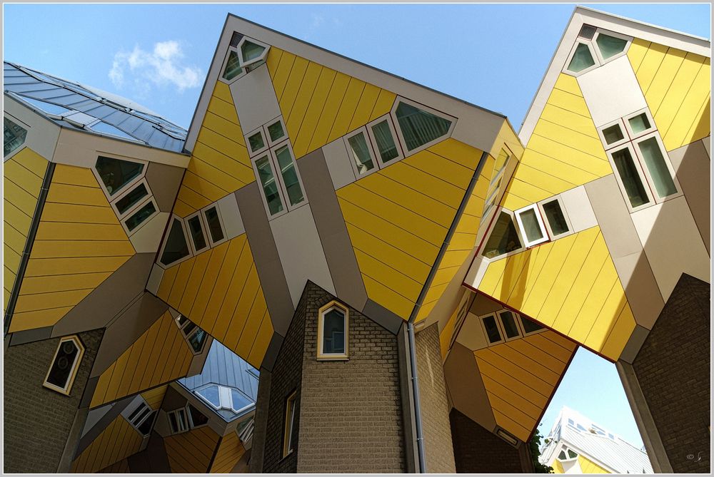 Würfelhäuser in Rotterdam