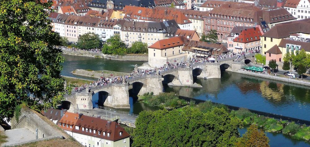 Würzburg Alte Mainbrücke Foto & Bild | world, architektur ...